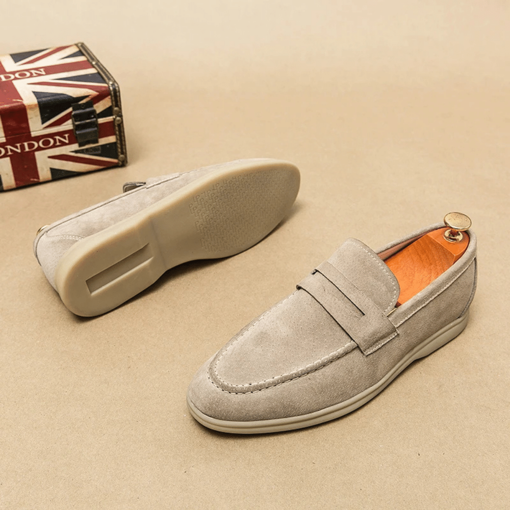 Leather Moccasin Loafer for Men Liverpool Arveno
