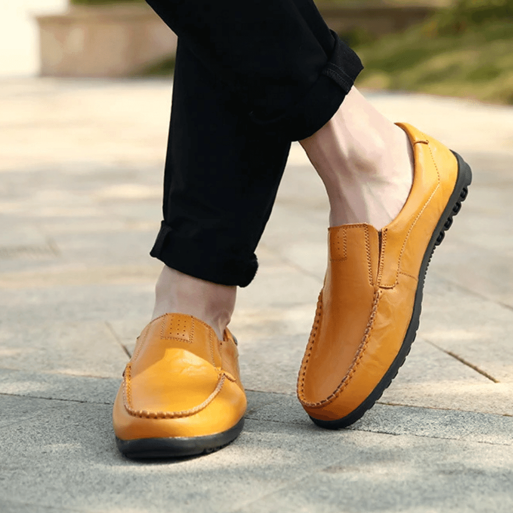 Leather Moccasin for Men Arveno