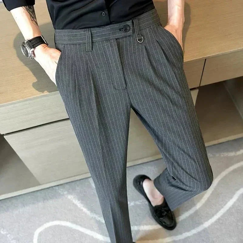 Striped Suit Trousers Arveno