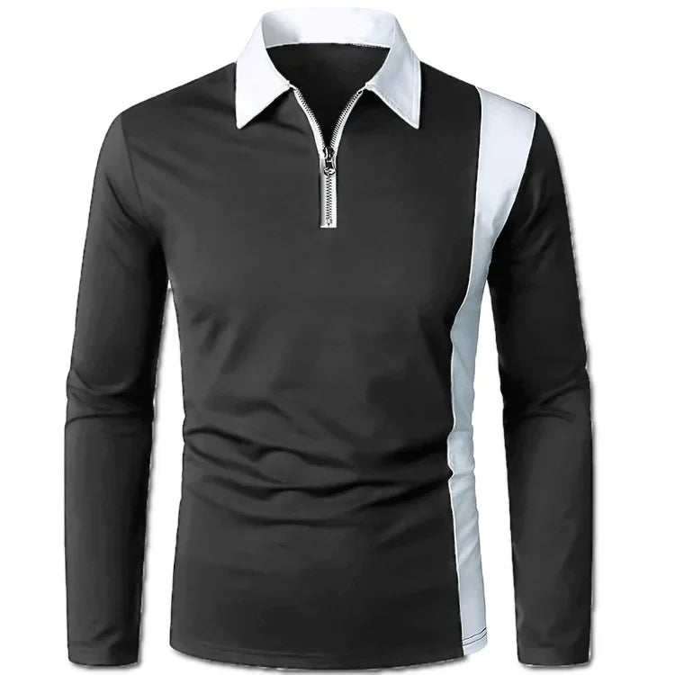 Men's Long Sleeve Polo Shirt Padrony Arveno