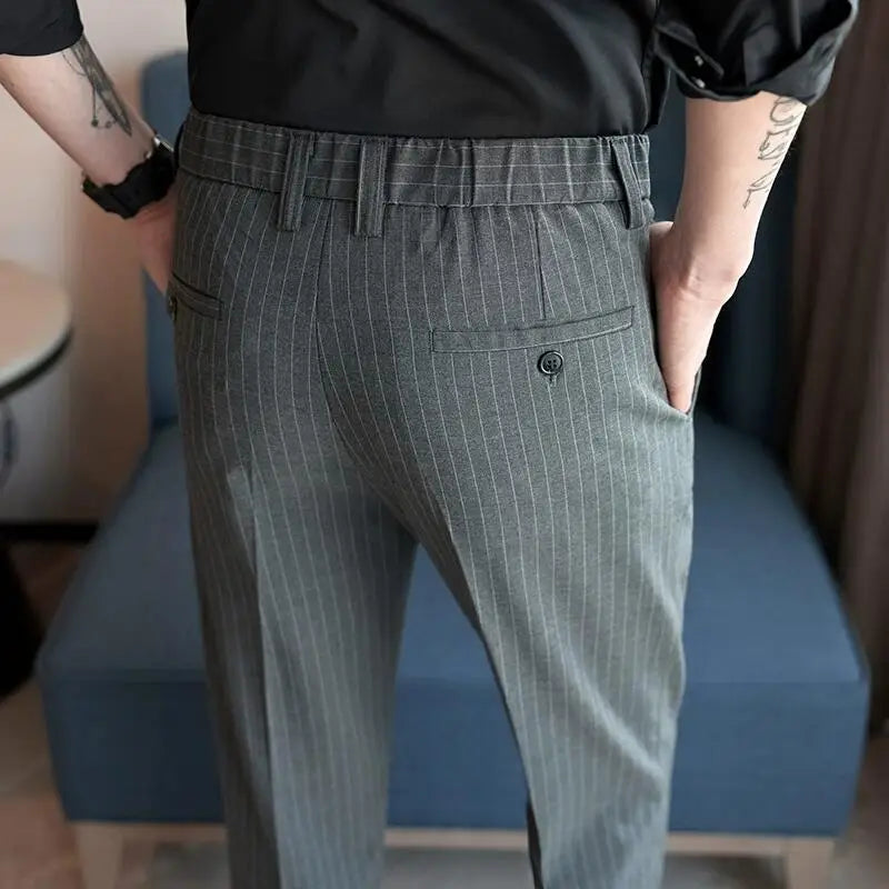 Striped Suit Trousers Arveno