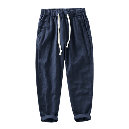 Men's Linen Trousers Rovino Arveno