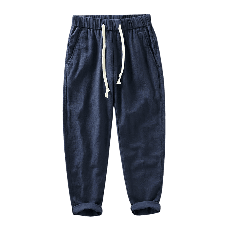 Men's Linen Trousers Rovino Arveno