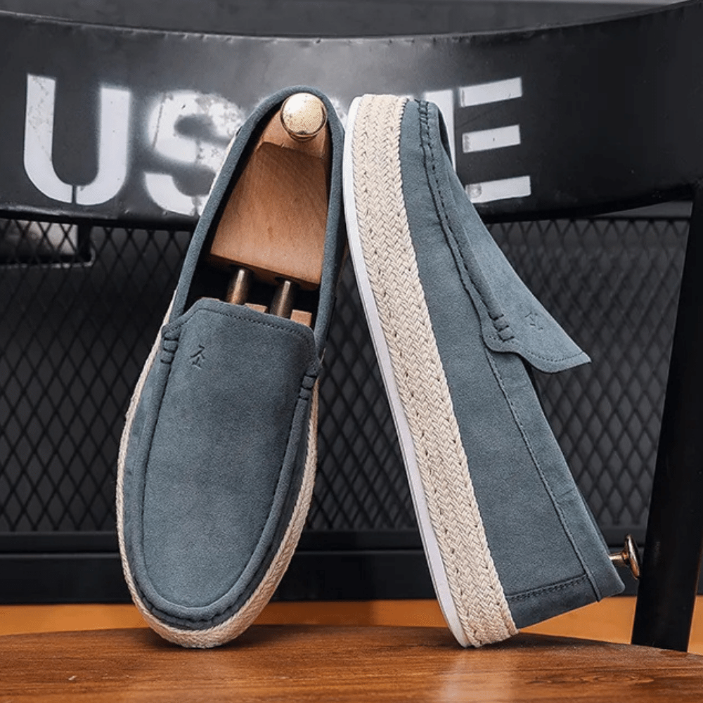 Leather Moccasins for Men Nantes Arveno