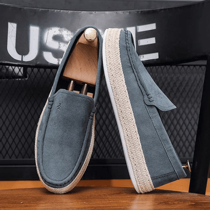 Leather Moccasins for Men Nantes Arveno