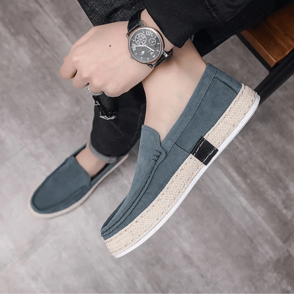 Leather Moccasins for Men Nantes Arveno