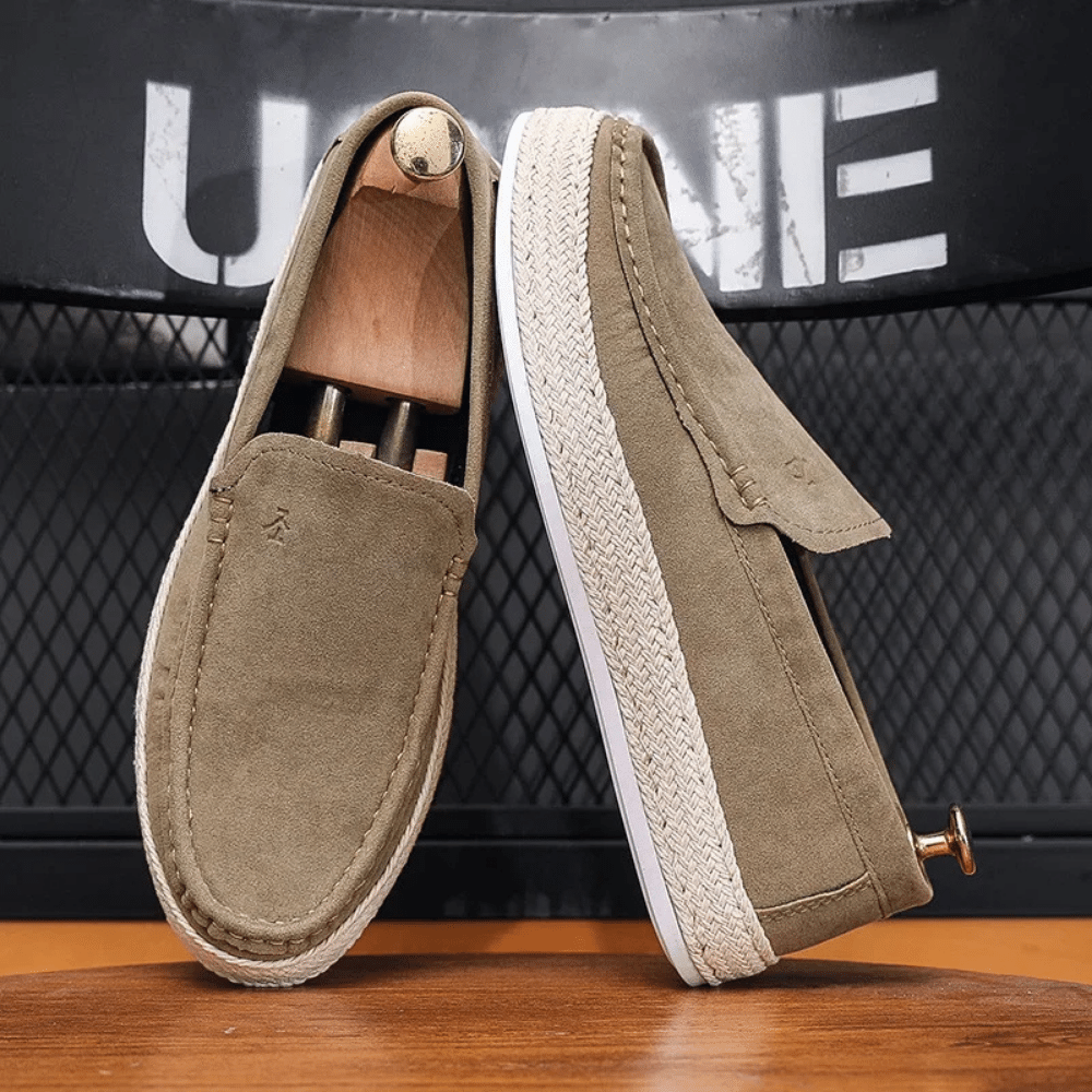 Leather Moccasins for Men Nantes Arveno