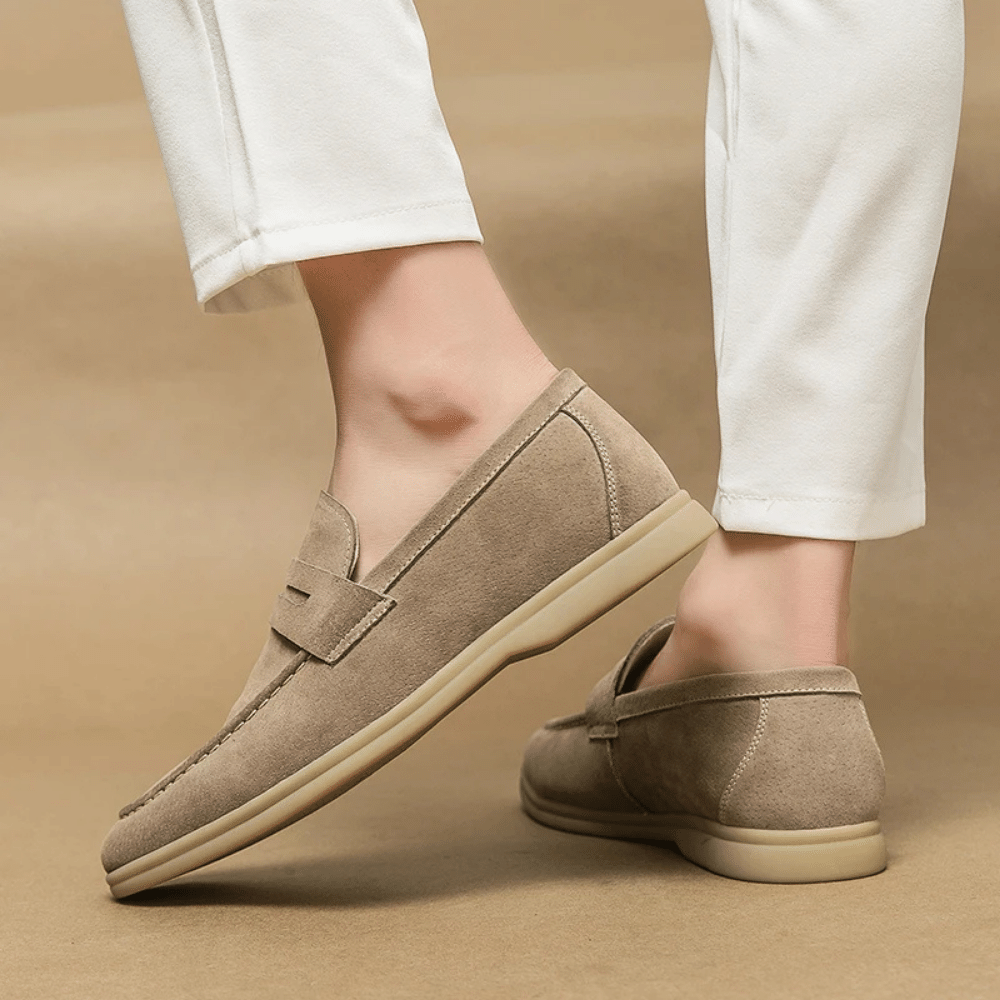 Leather Moccasin Loafer for Men Liverpool Arveno