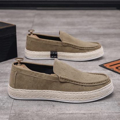 Leather Moccasins for Men Nantes Arveno