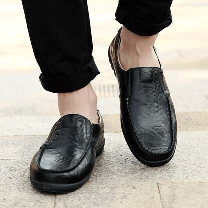 Leather Moccasin for Men Arveno