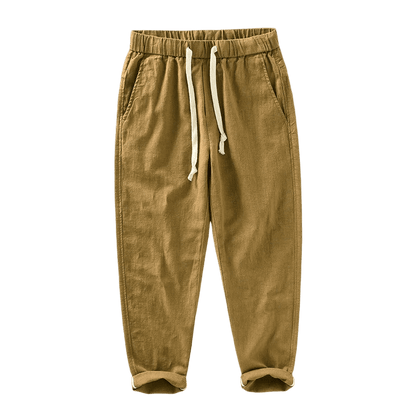 Men's Linen Trousers Rovino Arveno