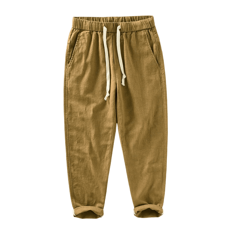Men's Linen Trousers Rovino Arveno