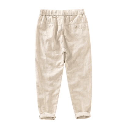 Men's Linen Trousers Rovino Arveno