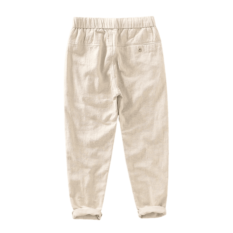 Men's Linen Trousers Rovino Arveno