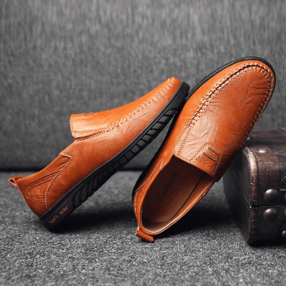 Men's Leather Moccasin Pisa Arveno