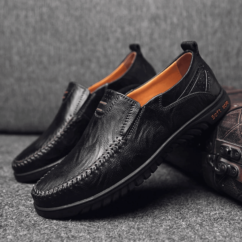 Men's Leather Moccasin Pisa Arveno