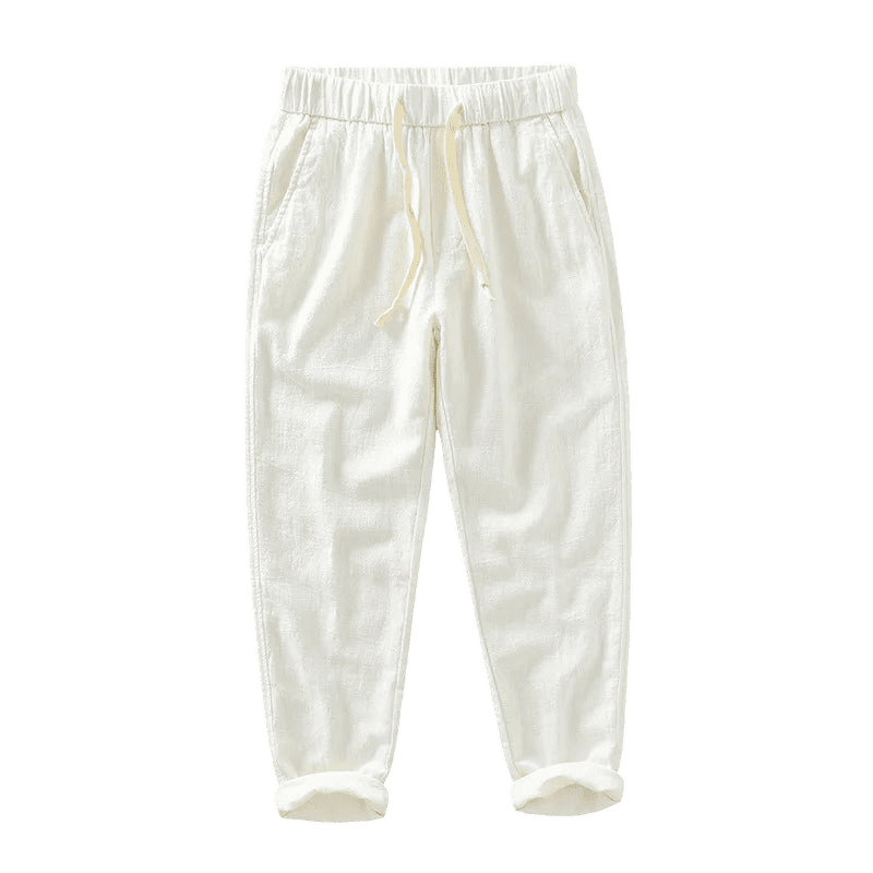 Men's Linen Trousers Rovino Arveno