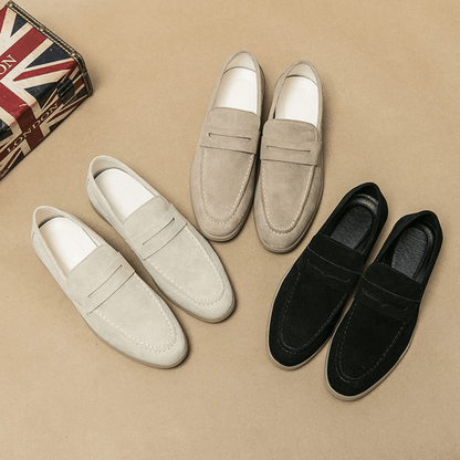 Leather Moccasin Loafer for Men Liverpool Arveno