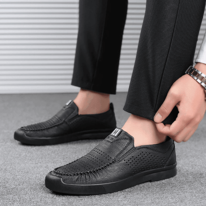Men's Leather Moccasins Milan Arveno