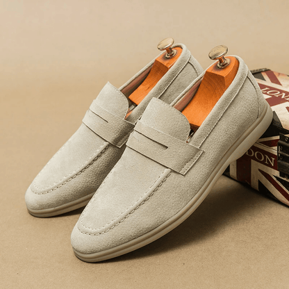 Leather Moccasin Loafer for Men Liverpool Arveno