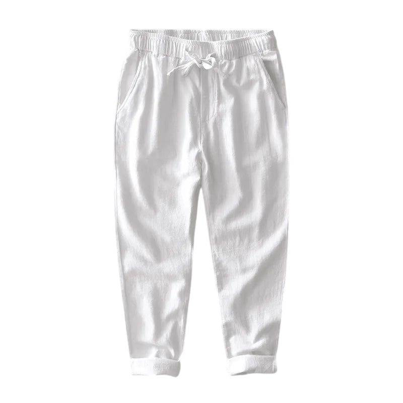 Men's Linen Trousers Filo Arveno