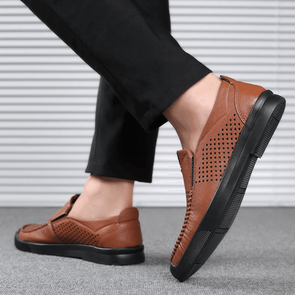 Men's Leather Moccasins Milan Arveno