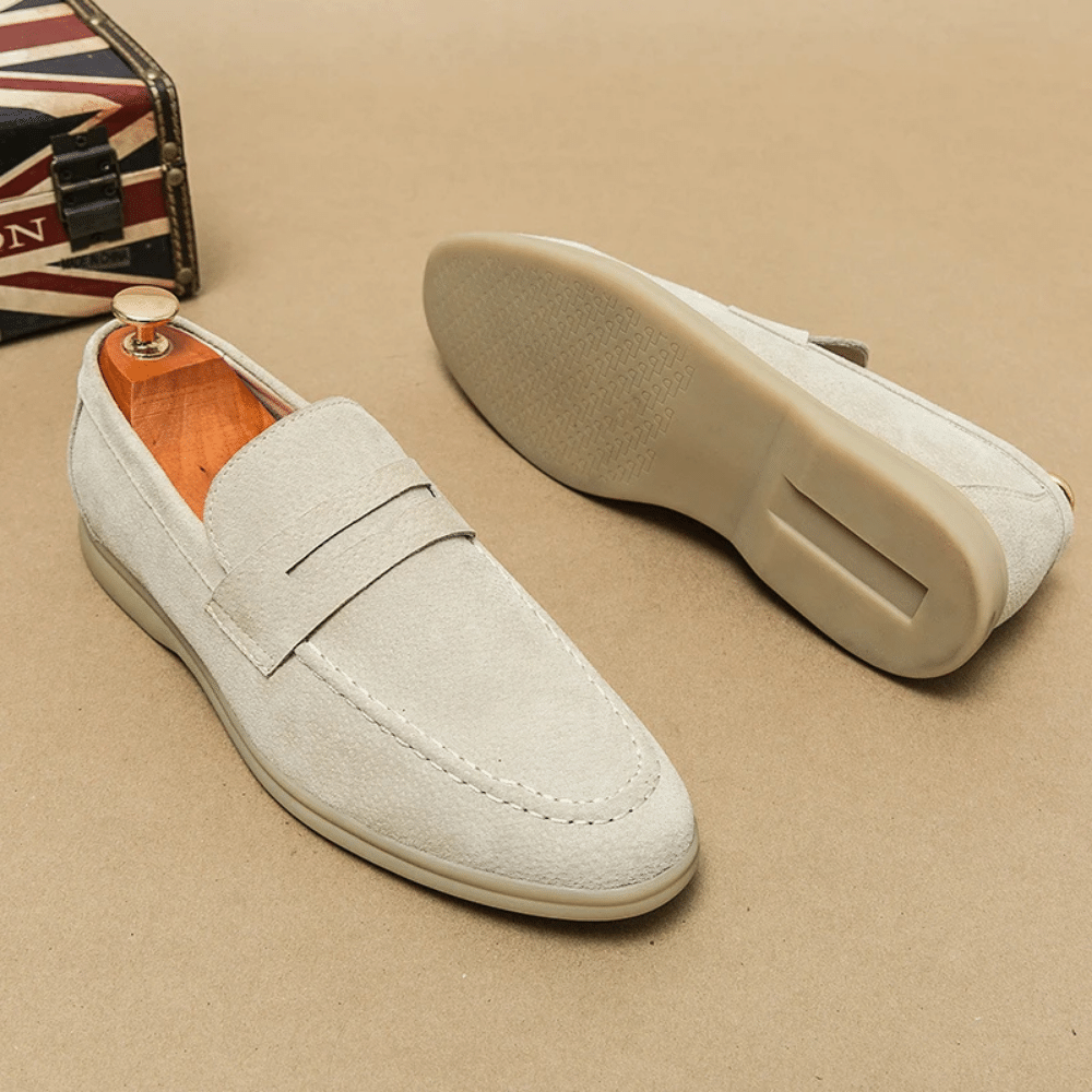 Leather Moccasin Loafer for Men Liverpool Arveno