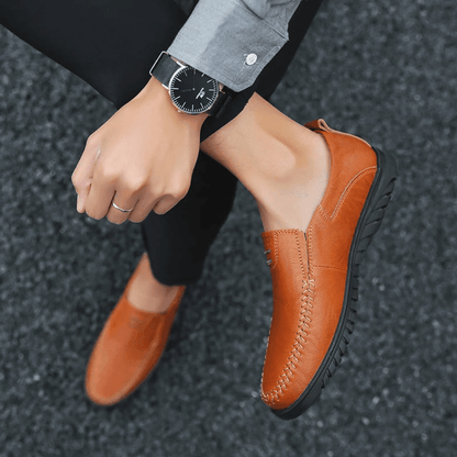 Men's Leather Moccasin Pisa Arveno