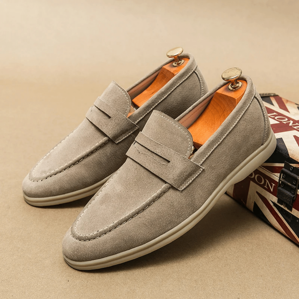 Leather Moccasin Loafer for Men Liverpool Arveno