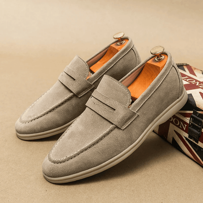 Leather Moccasin Loafer for Men Liverpool Arveno