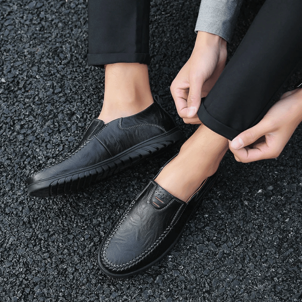 Men's Leather Moccasin Pisa Arveno
