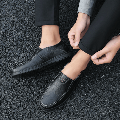Men's Leather Moccasin Pisa Arveno