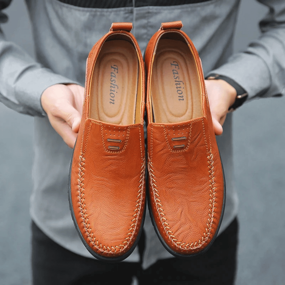 Men's Leather Moccasin Pisa Arveno
