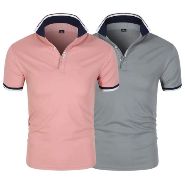 2-Pack Essential Polo Shirts