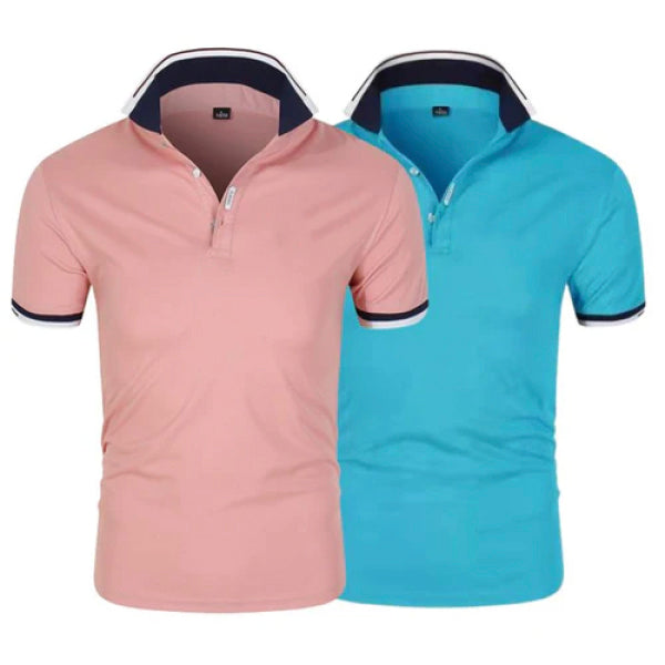 2-Pack Essential Polo Shirts