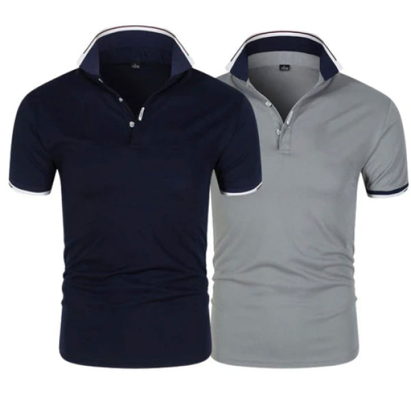 2-Pack Essential Polo Shirts
