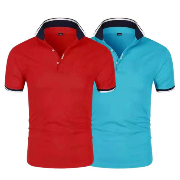 2-Pack Essential Polo Shirts