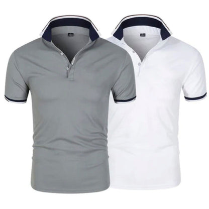 2-Pack Essential Polo Shirts