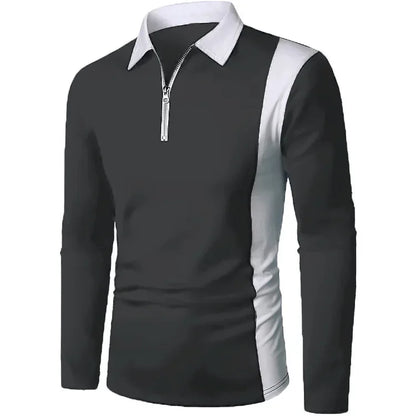 Men's Long Sleeve Polo Shirt Padrony Arveno