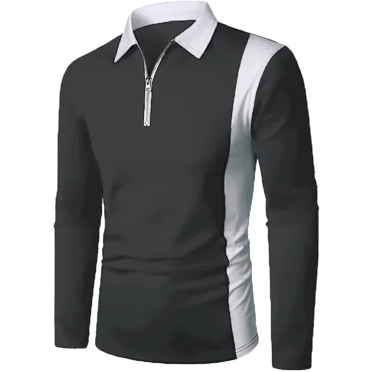 Men's Long Sleeve Polo Shirt Padrony Arveno