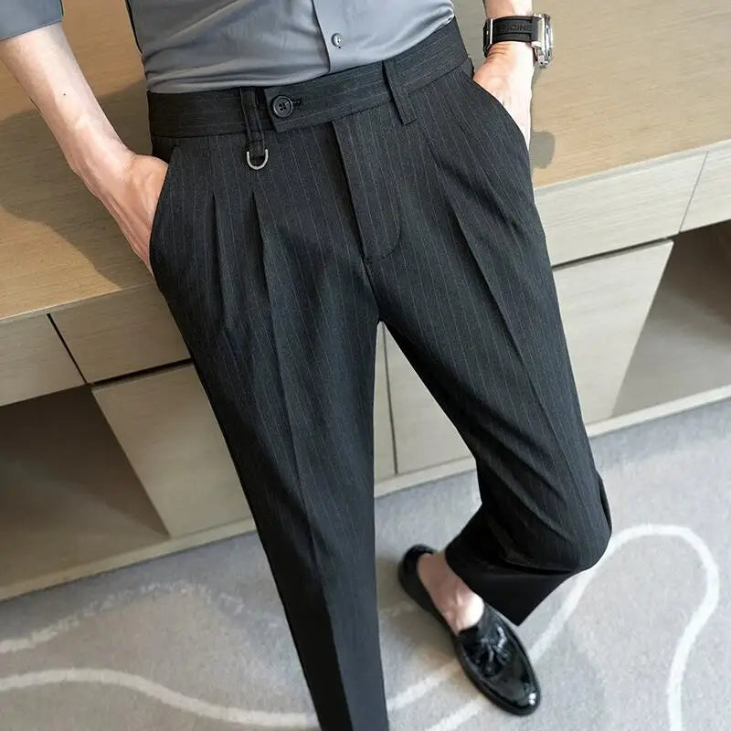 Striped Suit Trousers Arveno