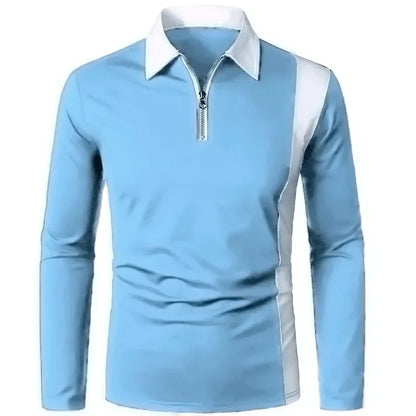 Men's Long Sleeve Polo Shirt Padrony Arveno