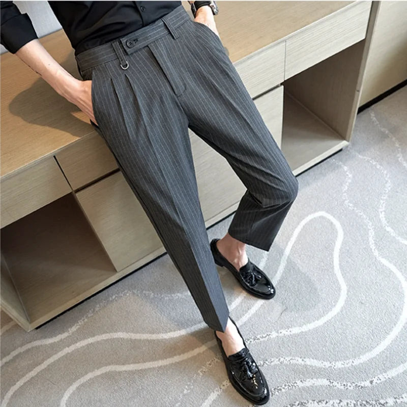 Striped Suit Trousers Arveno