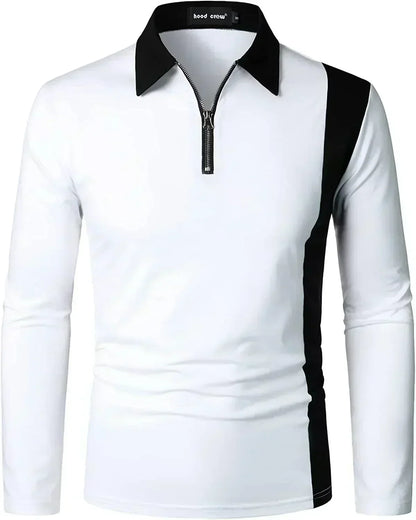 Men's Long Sleeve Polo Shirt Padrony Arveno