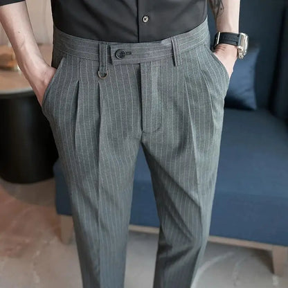 Striped Suit Trousers Arveno