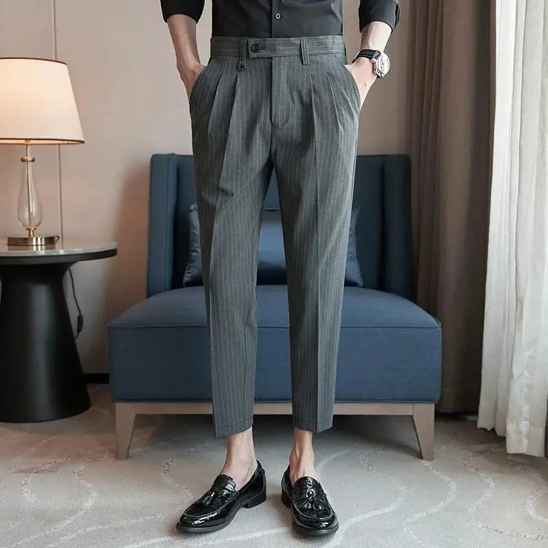 Striped Suit Trousers Arveno