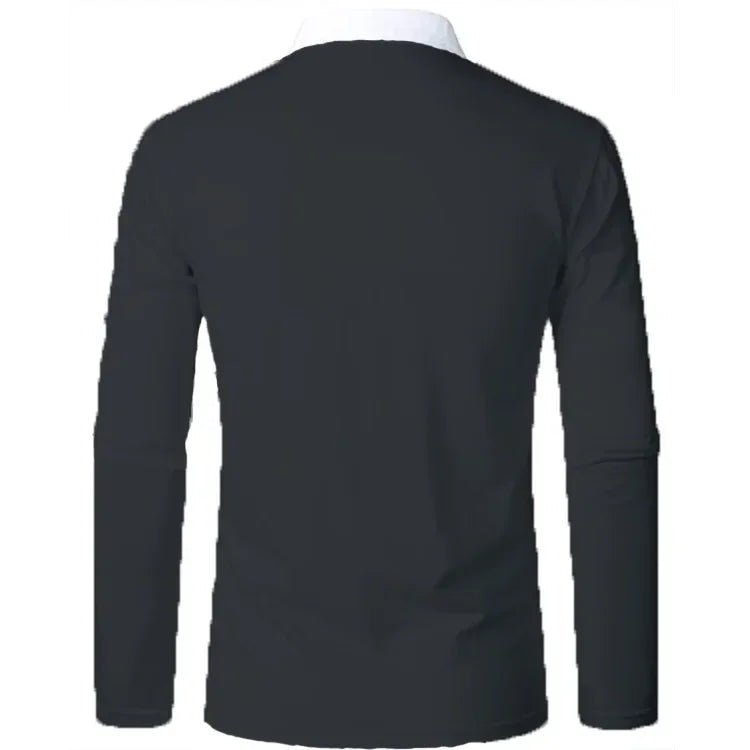 Men's Long Sleeve Polo Shirt Padrony Arveno
