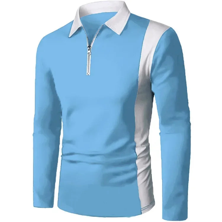Men's Long Sleeve Polo Shirt Padrony Arveno
