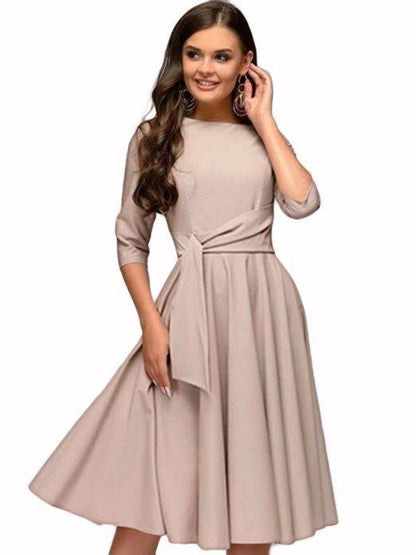 Elegant swing dress